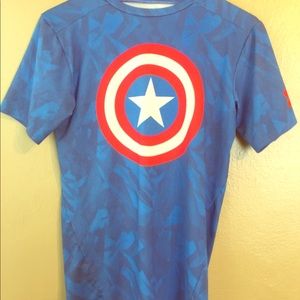 Under Armour Captain America shirt